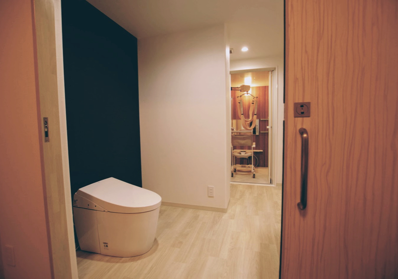 洗面室に「回遊性」を持たせるマンションリフォーム（2）トイレ