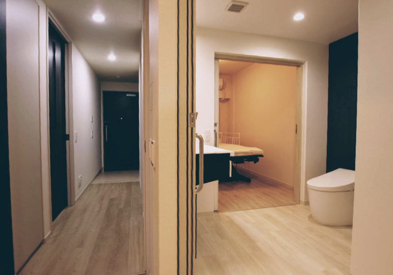 洗面室に「回遊性」を持たせるマンションリフォーム（2）トイレ