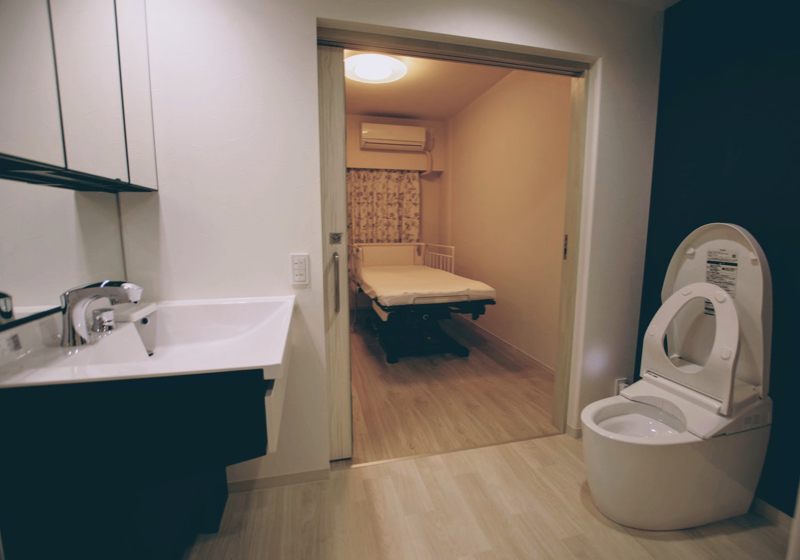 洗面室に「回遊性」を持たせるマンションリフォーム（1）洗面室