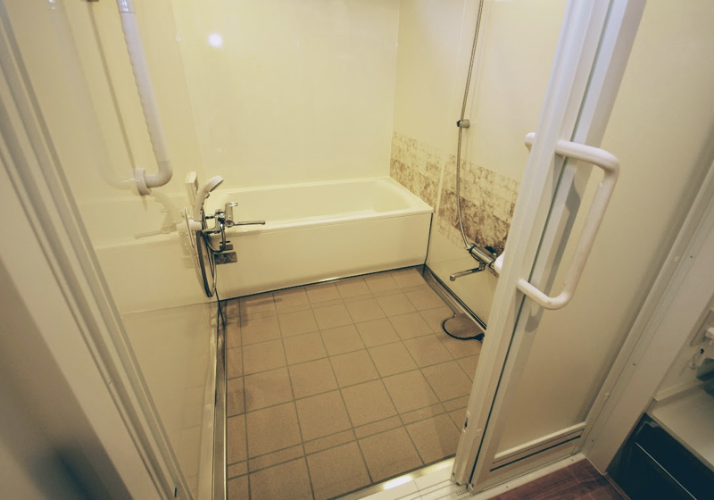 ユニットパスの選定は、必要な洗い場の大きさを考慮する