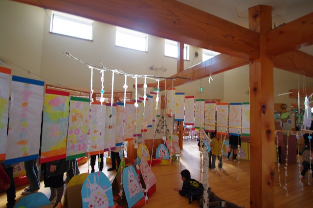 丘の上の幼稚園、2010年の作品展