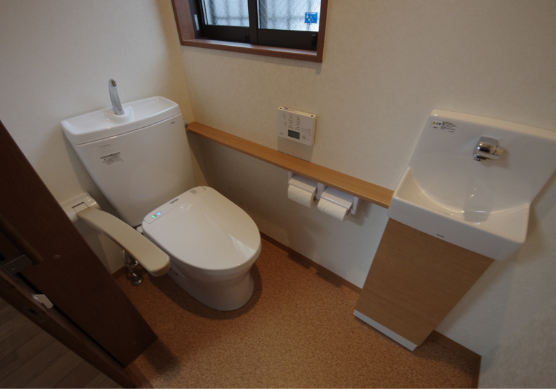 高齢者にとって理想的な、専用トイレのある寝室