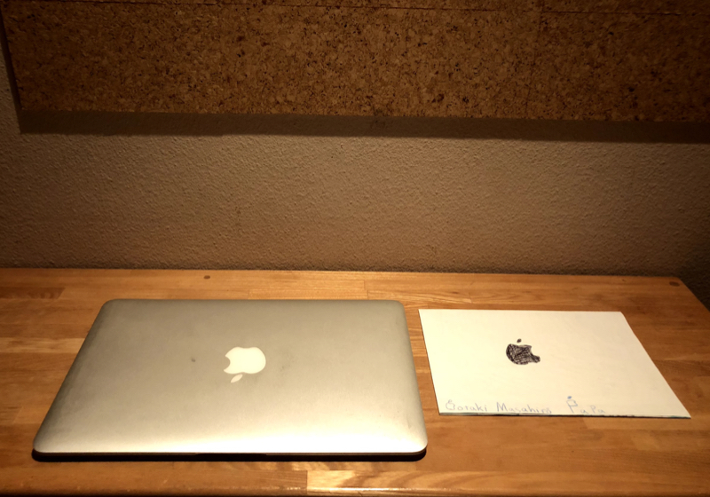 MacBook Airと、MacBook Paper