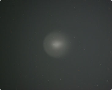 トーマスドームで、ホームズ彗星を観測（2007年10月）